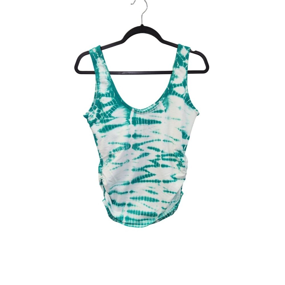 Womens Tie-Dye Yoga Bodysuit  Medium  87% Cotton & 13% Lycra 3528